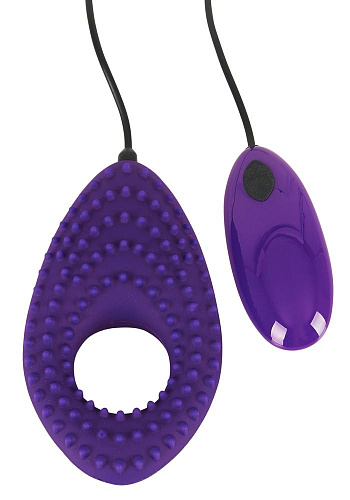 Фиолетовое виброкольцо Orion Couples Cushion 05937450000
