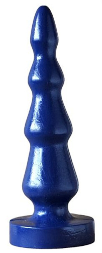 Синяя анальная ёлочка Mister B Crackstuffers Small Tree MB777012 (31 см)