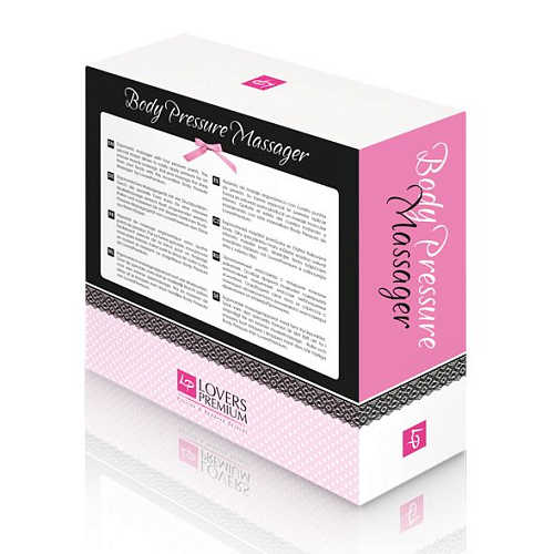 Массажёр белого цвета LoversPremium Body Plessure Massager E22052