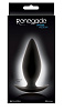 Чёрная анальная пробка для ношения NS Novelties Renegade Spades Medium NSN-1106-23 (10,1 см)