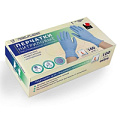 Голубые нитриловые перчатки размера L Rubber Tech Ltd SEMP003N (100 шт × 50 пар)