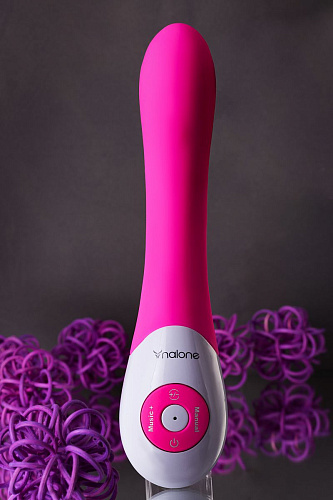 Розовый вибратор Nalone Pulse VS-VR18 (21 см)