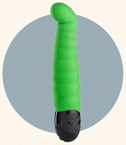 Зелёный вибратор Fun Factory Patchy Paul Smartvibes 03471