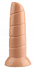 Телесный винтовой анальный фаллоимитатор Сумерки богов 1017-05 BX DD (19,5 см)