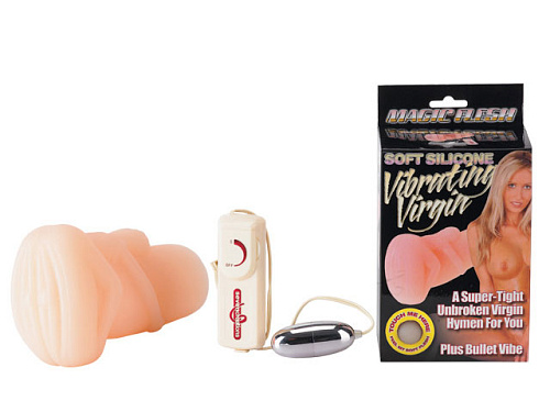 Вагина-девственница с вибрацией Seven Creations Vibrating Virgin 06-164 BX GP