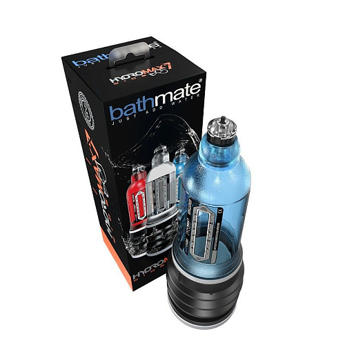 Синяя гидропомпа Bathmate HydroMAX7 Wide Boy BM-HM7WB-AB
