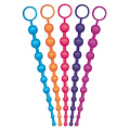 Разнойветные анальные шарики-бусы Toy Joy Funky Bum 3006009878-1 (30 см)
