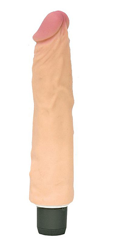 Реалистичный водонепроницаемый вибратор телесного цвета NMC 111138 (16,5 см)