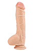 Большой реалистичный дилдо телесного цвета ToyFa RealStick #224 962024 (25 см)