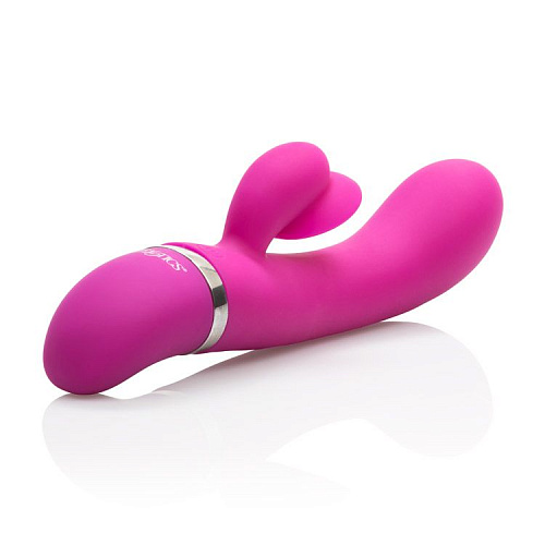 Розовый вибромассажёр California Exotic Novelties Foreplay Frenzy Climaxer SE-0737-15-2 (19,7 см)