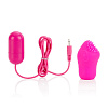 Розовое виброяйцо со съёмной насадкой California Exotic Novelties Posh SE-1164-05-2