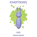 Фиолетовый мини-вибратор с ушками Lola toys Emotions Funny Bunny Lavender 4007-03Lola