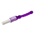 Фиолетовый анальный стимулятор с вибрацией White Label 47014-1-MM (23,5 см)