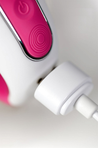 Ярко-розовый вибратор с клиторальным отростком Satisfyer Vibes Mr. Rabbit EE73-867-1017 (22,1 см)