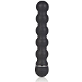 Анальный чёрный стимулятор с вибрацией California Exotic Novelties Dr. Joel Kaplan 10-Function Anal Trainer Beaded SE-5649-05-2 (15,25 см)
