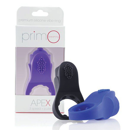 Фиолетовое кольцо из силикона Screaming O PrimO PRM-APXPU-110