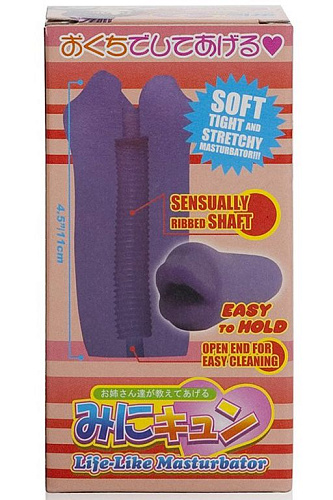 Набор из 12 мини-мастурбаторов телесного цвета California Exotic Novelties ANIME Masturbators Counter Display SE-3504-00-3