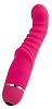 Розовый ребристый вибратор A-toys Capy 761052 (17,4 см)