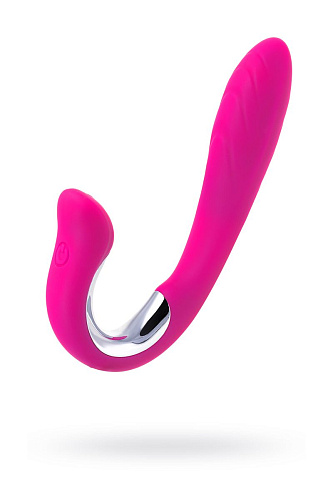 Розовый J-образный вибратор JOS ANELL 783007 (18,5 см)