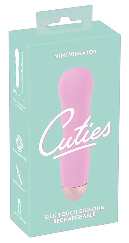 Нежно-розовый мини-вибратор Orion Cuties Mini 05953300000 (12,4 см)