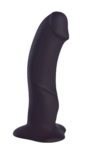 Чёрный реалистичный фаллоимитатор Fun Factory The Boss Dildo 22808 (18 см)