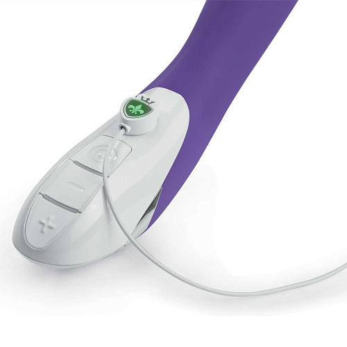 Фиолетовый вибратор MyStim Danny Divido 46811 (27 см)