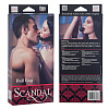 Чёрный кляп с атласными лентами California Exotic Novelties Scandal Ball Gag SE-2712-10-3
