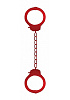 Красные кандалы Shots Media BV Pleasure Legcuffs OU008RED