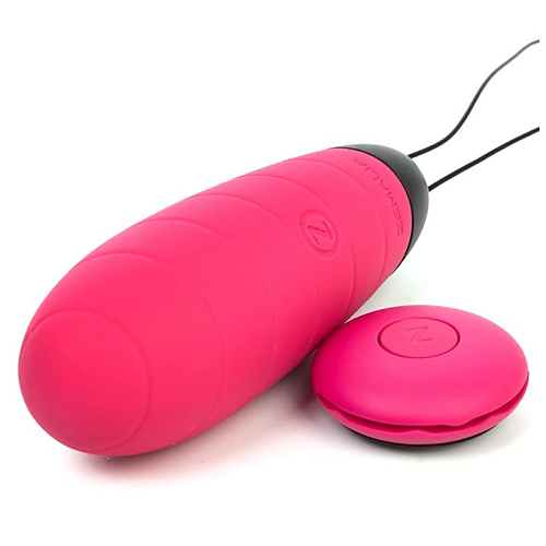 Ярко-розовое виброяичко с пультом ДУ Svakom Doris ZCB02-CPZH
