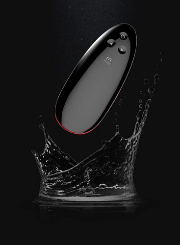 Хай-тек перезаряжаемый мастурбаторс вибрацией в чёрно-красном цвете ImToy Piu