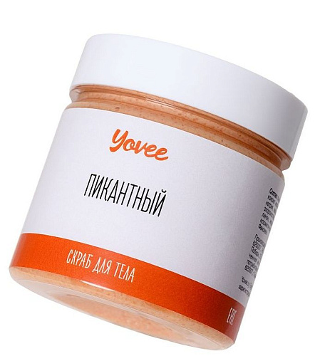 Скраб для тела ToyFa «Пикантный» с ароматом шоколада и апельсина 722307