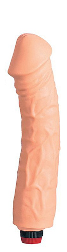 Вибратор-гигант телесного цвета Seven Creations King Kong 99073 BCD