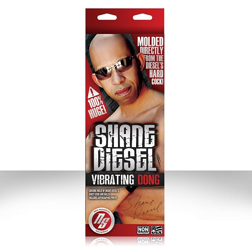Бежевый вибратор-реалистик NS Novelties SHANE DIESEL NSN-0801-12 (25,5 см)