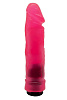 Розовая гелевая насадка-фаллос без мошонки LOVETOY (А-Полимер) 197000 (20,5 см)