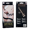 Золотистый зажим с кристаллом для половых губ California Exotic Novelties Entice Crystal Intimate Clip SE-2720-05-3