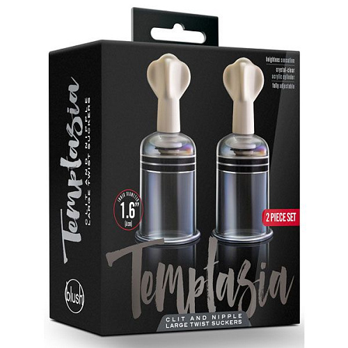 Помпы для сосков и клитора Blush Novelties CLIT AND NIPPLE TWIST SUCKERS BL-49991