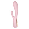 Розовый вибратор-кролик с управлением через приложение Satisfyer Mono Flex J2018-87-3 (20,4 см)