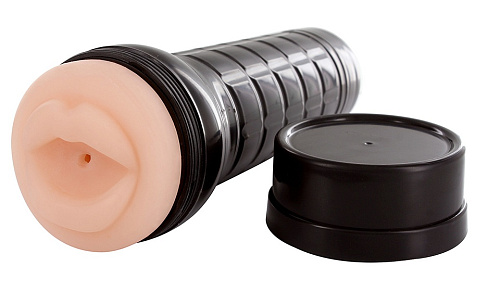 Мастурбатор-ротик телесного цвета в тубе Toy Joy LOVETUBE PLAYPAL VIBR POWER LIPS 3006010046