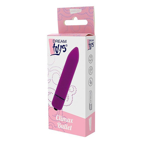 Фиолетовая вибропуля Dream Toys CLIMAX BULLET 21410 (8,5 см)