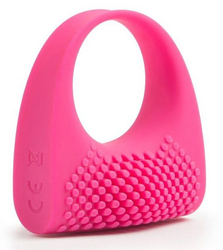 Розовое эрекционное кольцо Svakom Zemalia Armour ZEZD150101