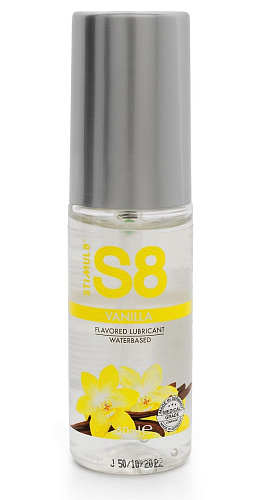 Лубрикант на водной основе со вкусом ванили Stimul8 Flavored Lube STF7406van (50 мл)