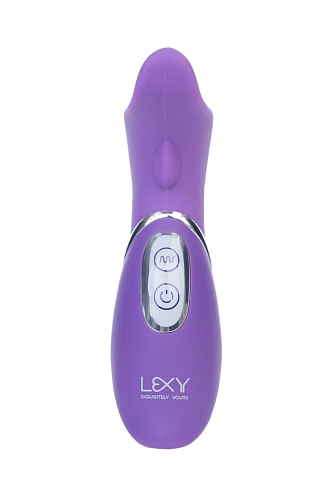 Фиолетовый вибратор Lexy Diana D2 (13,5 см)