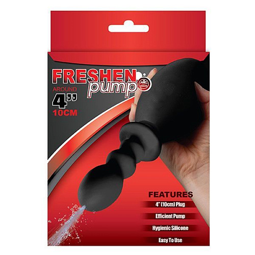 Черный анальный душ NMC FRESHEN PUMP 111809