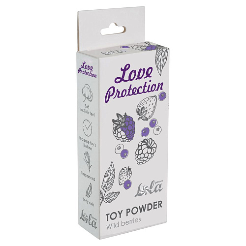 Пудра для игрушек Love Protection с ароматом лесных ягод - 15 гр. Lola toys 1825-00Lola