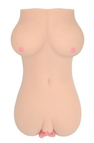 Телесный мастурбатор-вагина с имитацией груди KOKOS Clara OnaHole M03-001-12