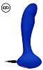 Синий вибростимулятор точки G Shots Media BV Finesse ELE012BLU (17,5 см)