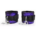 Фиолетово-чёрные наручи с карабинами Bior toys NTB-80584