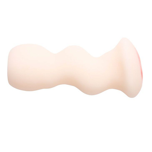 Телесный, волнообразный мастурбатор Baile Tulip BM-009162-1002