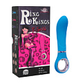 Голубой вибратор Howells Ring Kings - 7 Mode G-Spot Vibe 55103-blue