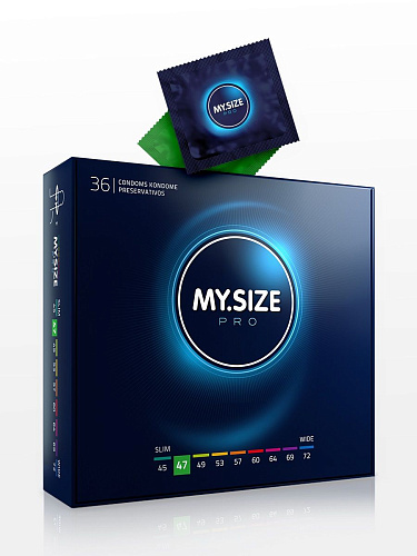 Презервативы R S GmbH MY.SIZE №36 (36 шт, размер 47)